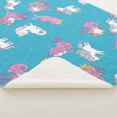Unicorn Sherpa Blanket Sherpadecke (3/4)