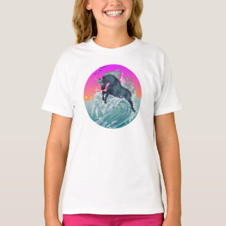 Unicorn-Shirt "Medium" des Mädchens die Jugendim T-Shirt