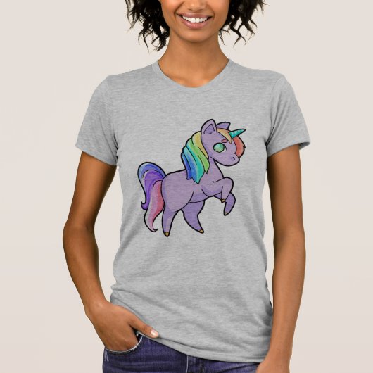 Unicorn-Shirt T-Shirt (Vorderseite)