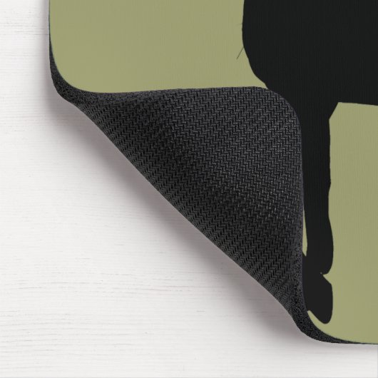 Unicorn Silhouette Mousepad (Ecke)