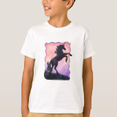 Unicorn-Silhouette T-Shirt (Vorderseite)