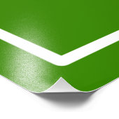 Unicorn Sitting Cartoon Fotodruck (Ecke)