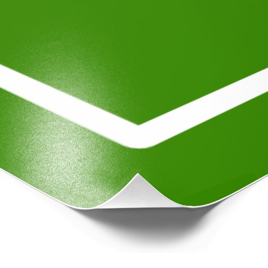 Unicorn Sitting Cartoon Fotodruck (Ecke)