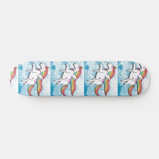 Unicorn Skateboard Deck (Horizontal)