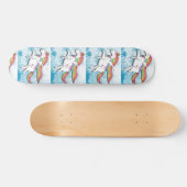 Unicorn Skateboard Deck (Horizontal)