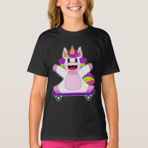 Unicorn Skater Skateboard T-Shirt