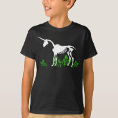 Unicorn Skeleton T - Shirt (Vorderseite)