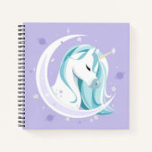 Unicorn Sketchbook Notebook Notizblock (Vorderseite)