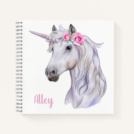 Unicorn Sketchbook Notebook Notizblock