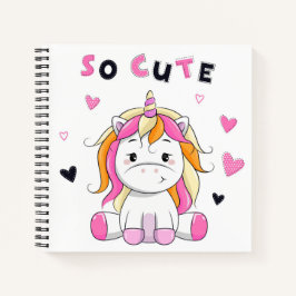 Unicorn Sketchbook Notebook Notizblock