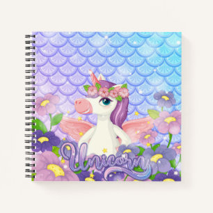Unicorn Sketchbook Notebook Notizblock