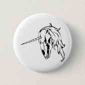 Unicorn Skull Button (Vorderseite)