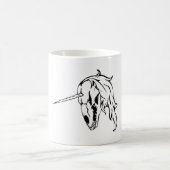 Unicorn Skull Kaffeetasse (Mittel)