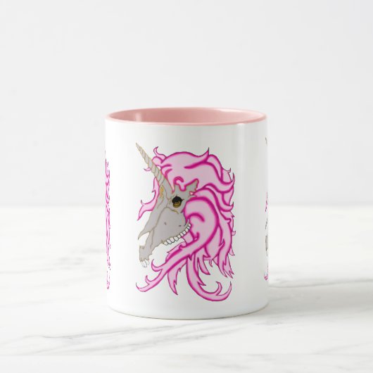 Unicorn Skull Tasse (Zentrum)