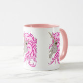 Unicorn Skull Tasse (VorderseiteRechts)