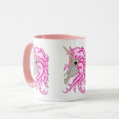 Unicorn Skull Tasse (Vorderseite Links)