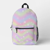 Unicorn Sky Bedruckter Rucksack (Vorderseite)
