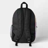 Unicorn Sky Bedruckter Rucksack (Rückseite)