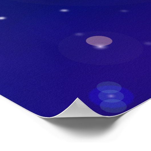 Unicorn Sky | Startnight Poster (Ecke)