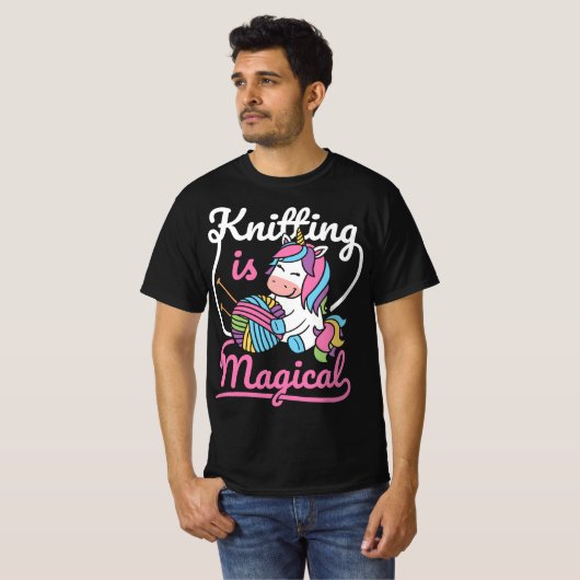Unicorn-Slogan-Garne Frauen Grafik T-Shirt (Vorne ganz)