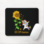 Unicorn Sonnenblume Rsd Crps Bewusstsein Mousepad (Mit Mouse)