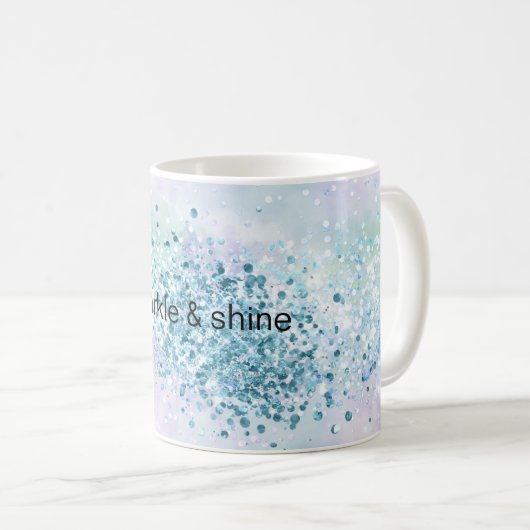 Unicorn Sparkle Kaffeetasse (VorderseiteRechts)