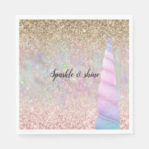 Unicorn Sparkle Serviette