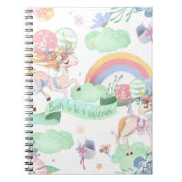 Unicorn Spiral Notebook & Journal Notizblock