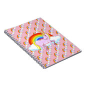 Unicorn Spiral Notebook Notizblock (Rechte Seite)