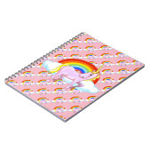 Unicorn Spiral Notebook Notizblock (Linke Seite)