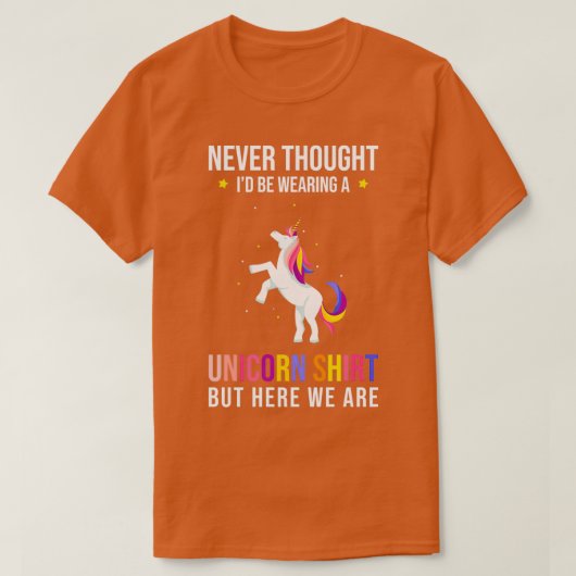 Unicorn Sprichwort Funny Unicorn T-Shirt (Design vorne)