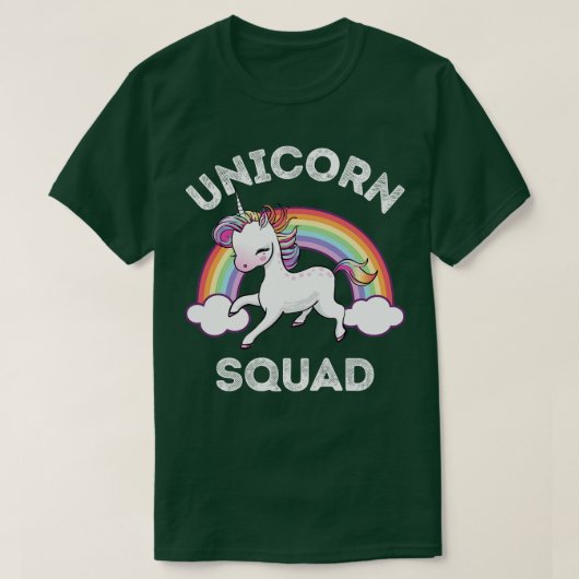 Unicorn Squad Funny T-Shirt (Design vorne)