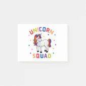 Unicorn Squad Post-it Klebezettel (Vorderseite)