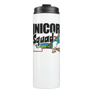 Unicorn Squad Rainbow Unicorns Lover Funny T - Shi Thermosbecher