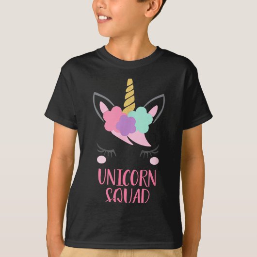 Unicorn Squad Unicorn Gift  T-Shirt (Vorderseite)