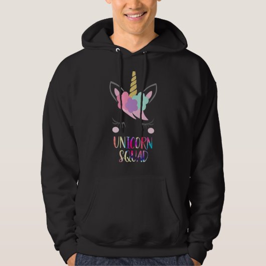 Unicorn Squad Unicorn Hoodie (Vorderseite)