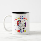 Unicorn Squad Zweifarbige Tasse (Links)