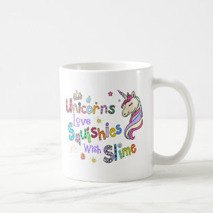 Unicorn Squishies Slime T - Shirt Kaffeetasse