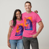Unicorn Sunset Vibes T-Shirt (Unisex)