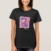 Unicorn Super Girl T-Shirt (Vorderseite)