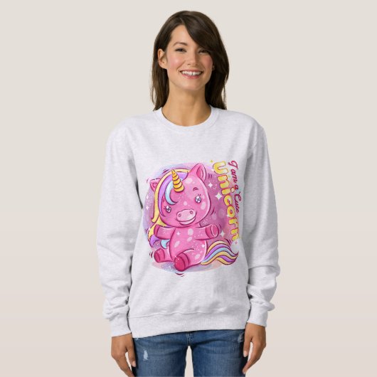 Unicorn Sweatshirt (Vorne ganz)