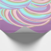 Unicorn Swirl Geschenkpapier (Ecke)