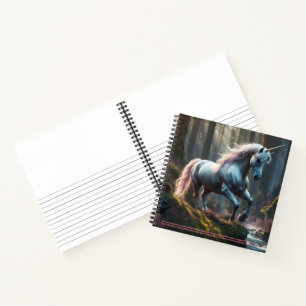 Unicorn Symbolismus Hardcover Notizblock