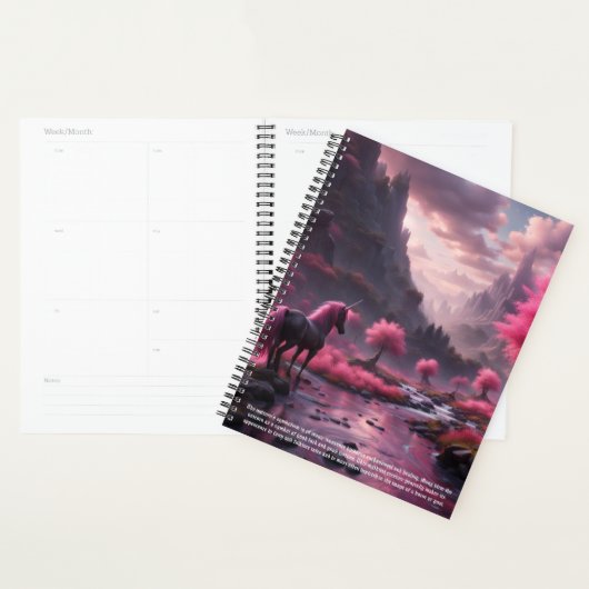 Unicorn Symbolismus-Kalender Planer (Anzeige)