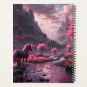 Unicorn Symbolismus-Kalender Planer (Rückseite)