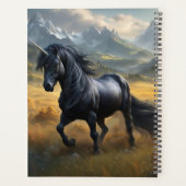 Unicorn Symbolismus-Kalender Planer (Rückseite)