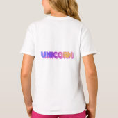 Unicorn T.Shirt T-Shirt (Rückseite)