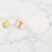 Unicorn Table Confetti Konfetti (Vorderseiten)