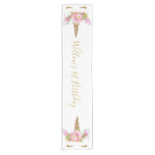 Unicorn Table Runner Kurzer Tischläufer (Vorderseite)