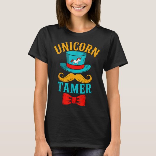 Unicorn Tamer - Circus Party Unicorn Lover Circus T-Shirt (Vorderseite)